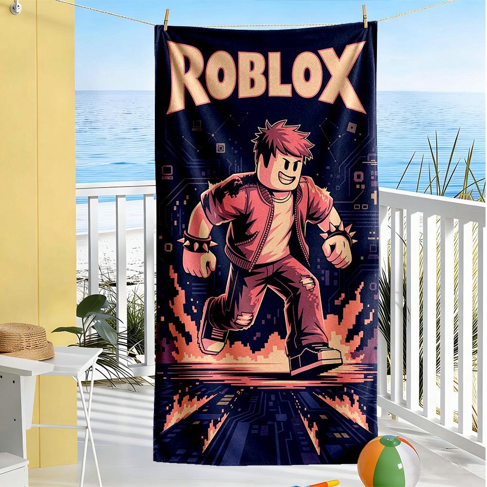Roblox Strandtuch Superweich & Saugfähig Bequem Leicht