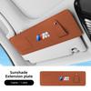 For BMW  LCV62026New Napa Leather Car Sunshade  Holder Valve Cap Decoration For BMW X1 X2 X3 X5 X4 X6 X7 iX3 F20 F10 F07 E70 E46 E90 E92 E60