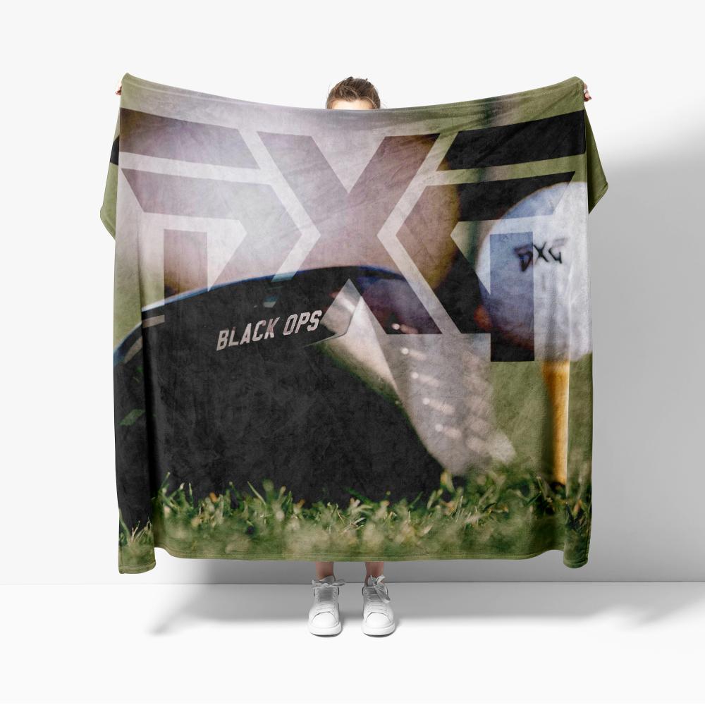 Golf PXGs Flannel Blanket Golfs Sports Blanket for Sofa Decoration Outdoor Decoration