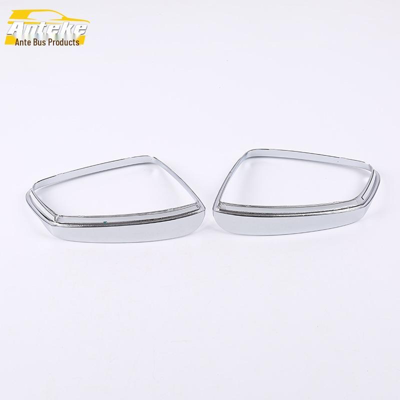 Compatible Rearview Mirror Rain Shield for 18 Komic Models - Bright Ring Patch