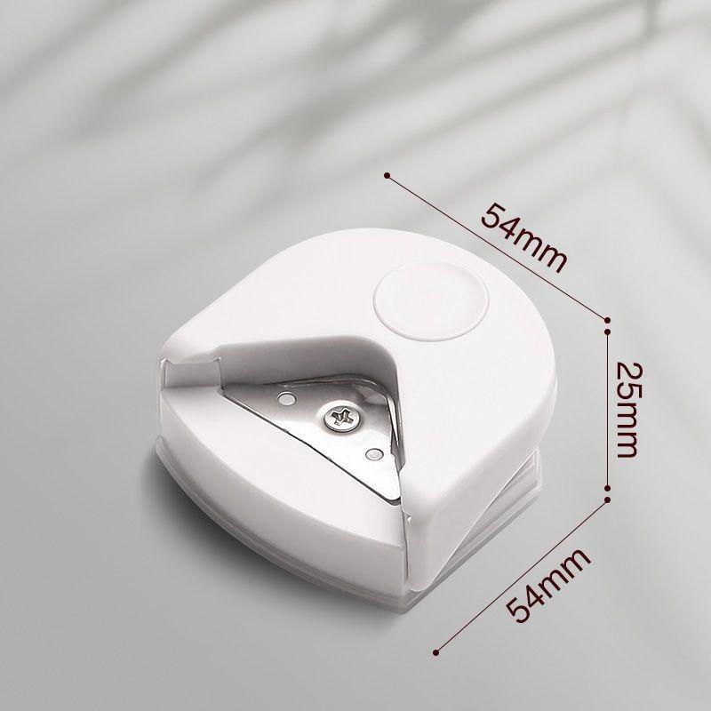 Mini Circle Cutter Button Maker Corner Round Machine Corner Punching Portable Paper Cutter Card Photo Cutting