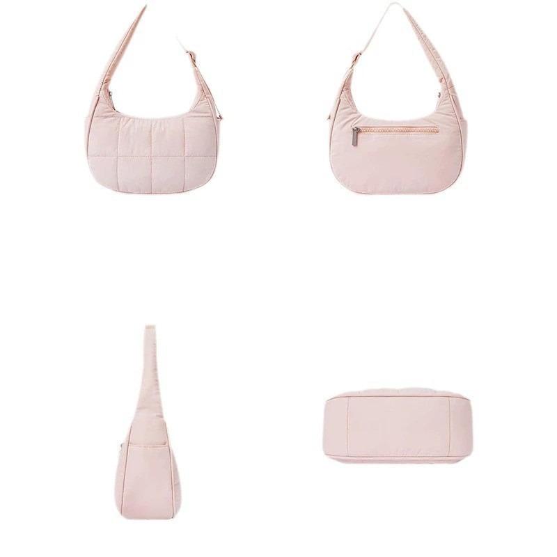Hot-selling Quilted Nylon Bag Large Capacity Underarm Shoulder Bag Down Bag Shoulder Silk Handbag