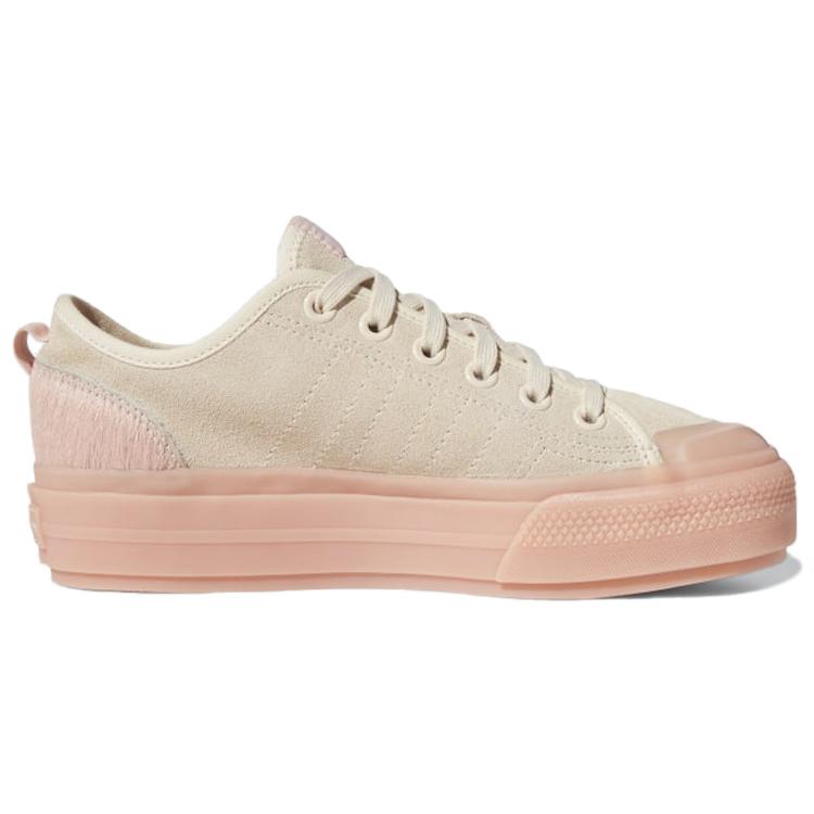 adidas Womens Nizza RF Platform 'Vapour Pink' (women's Sizes) Linen / Vapour Pink / Vapour Pink Skateboard Shoes FW0268