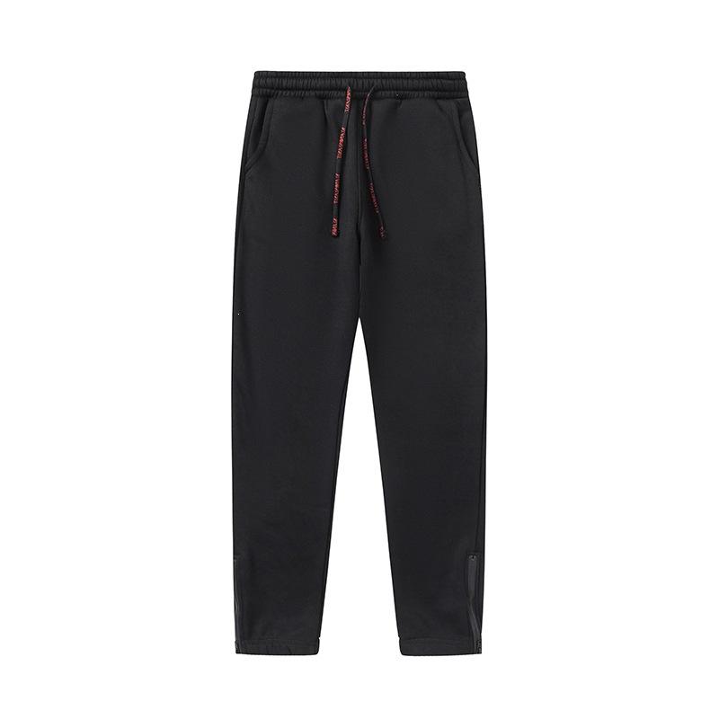 Foreign trade new rainbow color matching letter embroidery velvet loose hooded sweater casual trousers set men and women the same style