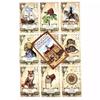 Jeu de Cartes Anglais Renouard Style Ancien Avec Casse-têtes Pour le Plaisir en Famille