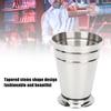 304 Stainless Steel Iced Cocktail Cup Drinking Wine Mug Anti Falling for Bar Party Bartender Tool(Silver 400ML)