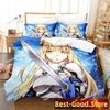 3D Print DanMachi Anime Hestia Bedding Set Duvet Cover Bed Set Quilt Cover Pillowcase Comforter King Queen Size Boys Adult