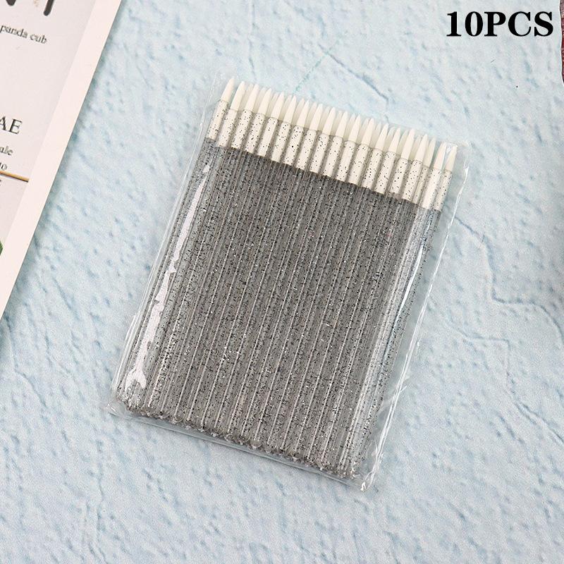 

Flocking Lip Brush Lip Gloss Brush Crystal Rod Mini Lip Glaze Brush Disposable Lip Gloss Brush Applicator Stick