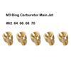 Carburetor M3 Bing Main Jet gr spray nozzle YY50QT-8 LF50QT8A X1 LJ50QT-E Nozzle Carburador Gicleur Carburettor Main Jets