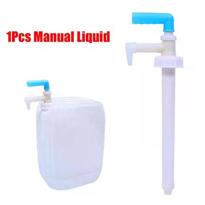 Manual Liquid Transfer Pump Oil Well Press Pump Head Pipe Pumping Hand Fuel Pumps For Oils Drum Backflow Prevention Tool