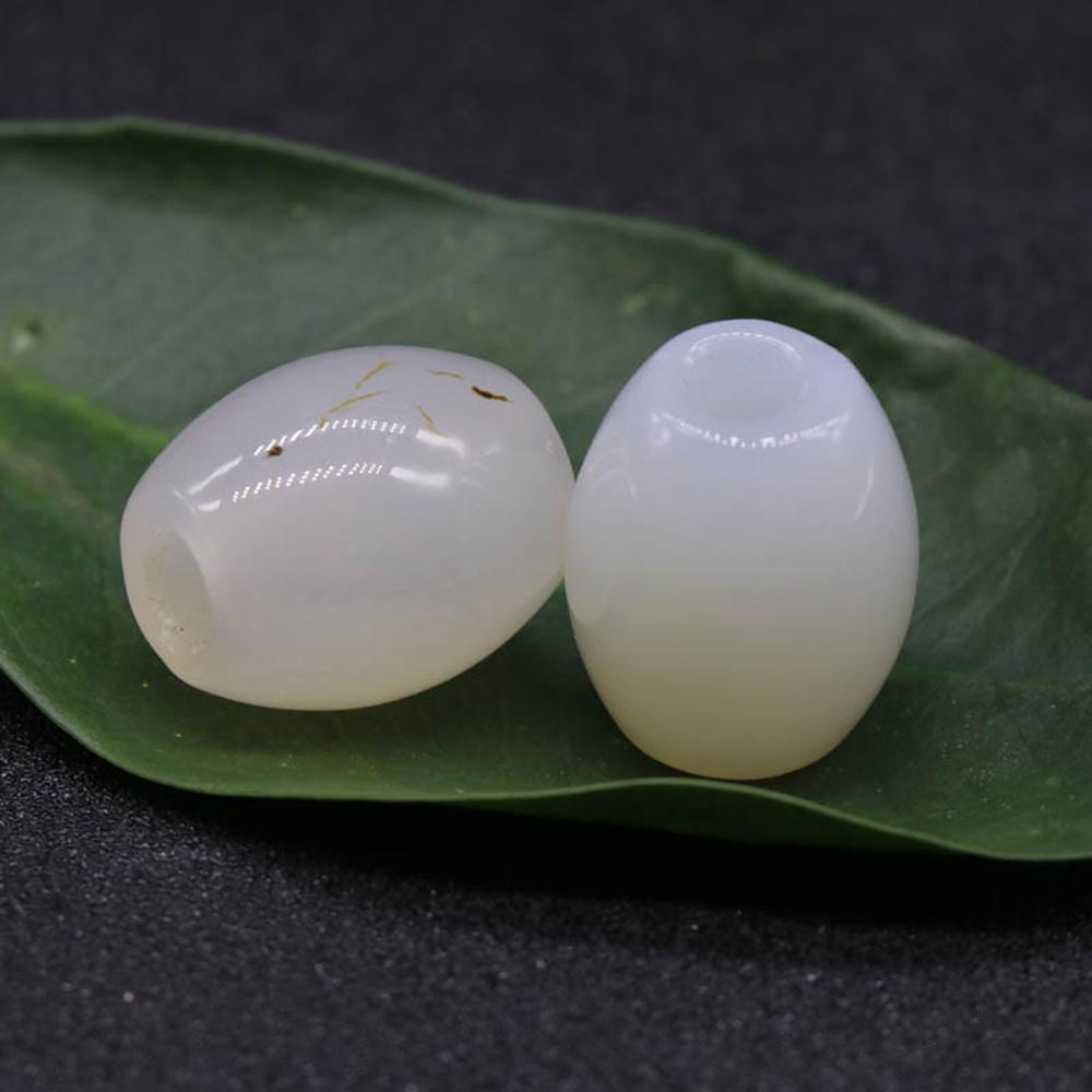 

Натуральный камень Агатовые бусины с большими отверстиями 16x18 мм Кристалл Розовый Кварц Агаты Содалит Свободные бусины для изготовления ювелирных изделий DIY Ожерелье Браслеты Аксессуары 1Pcs/16x18mm-White Agate