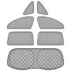 Xiaopeng M03 X9 P7+ Car Sunshade: Thick Insulation, Sun Protection, Privacy Curtain for Side Windows.