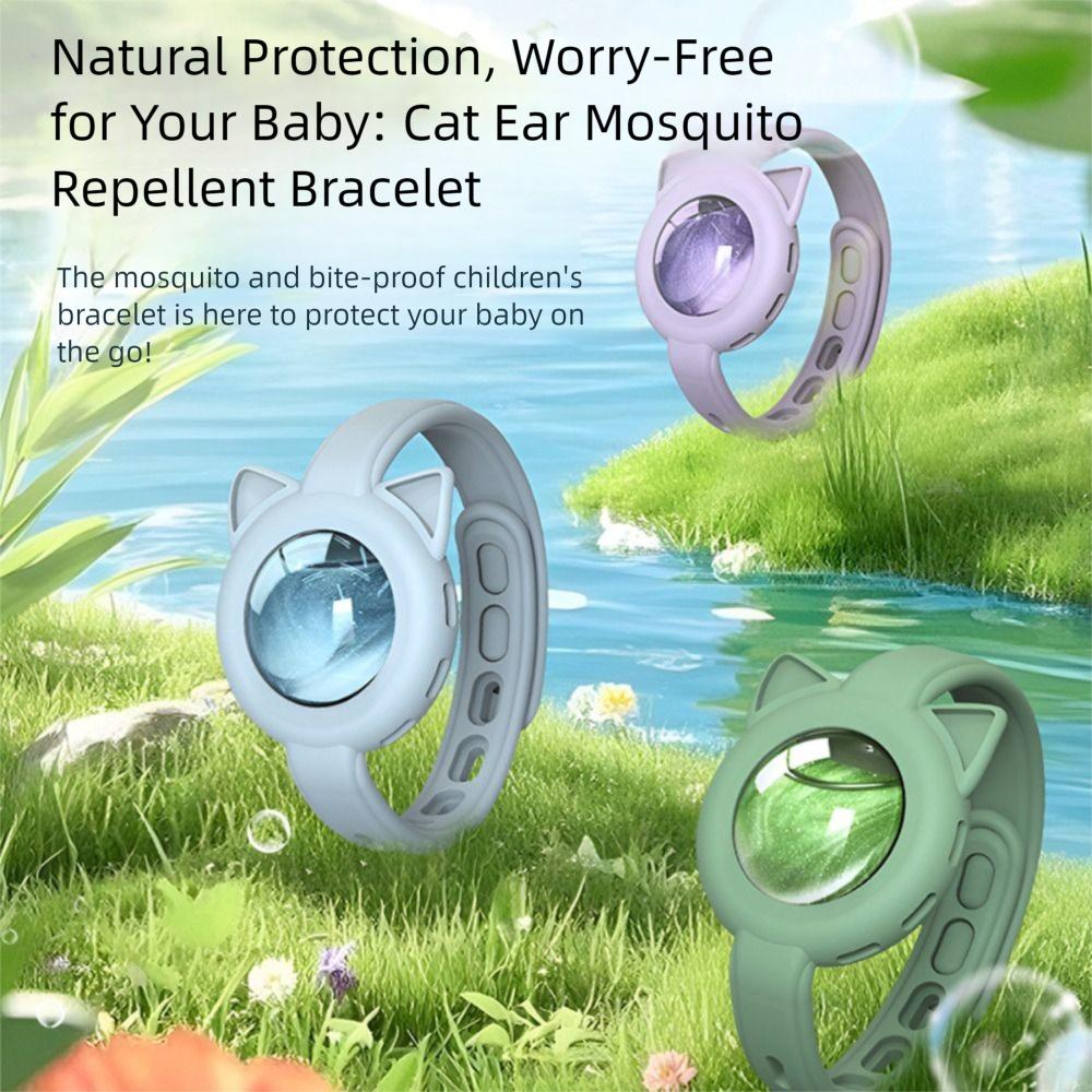 

Outdoor Insect Repellent Bracelet Anti Mosquitoes Bite Anti Insect Bangle Camping Hiking синій