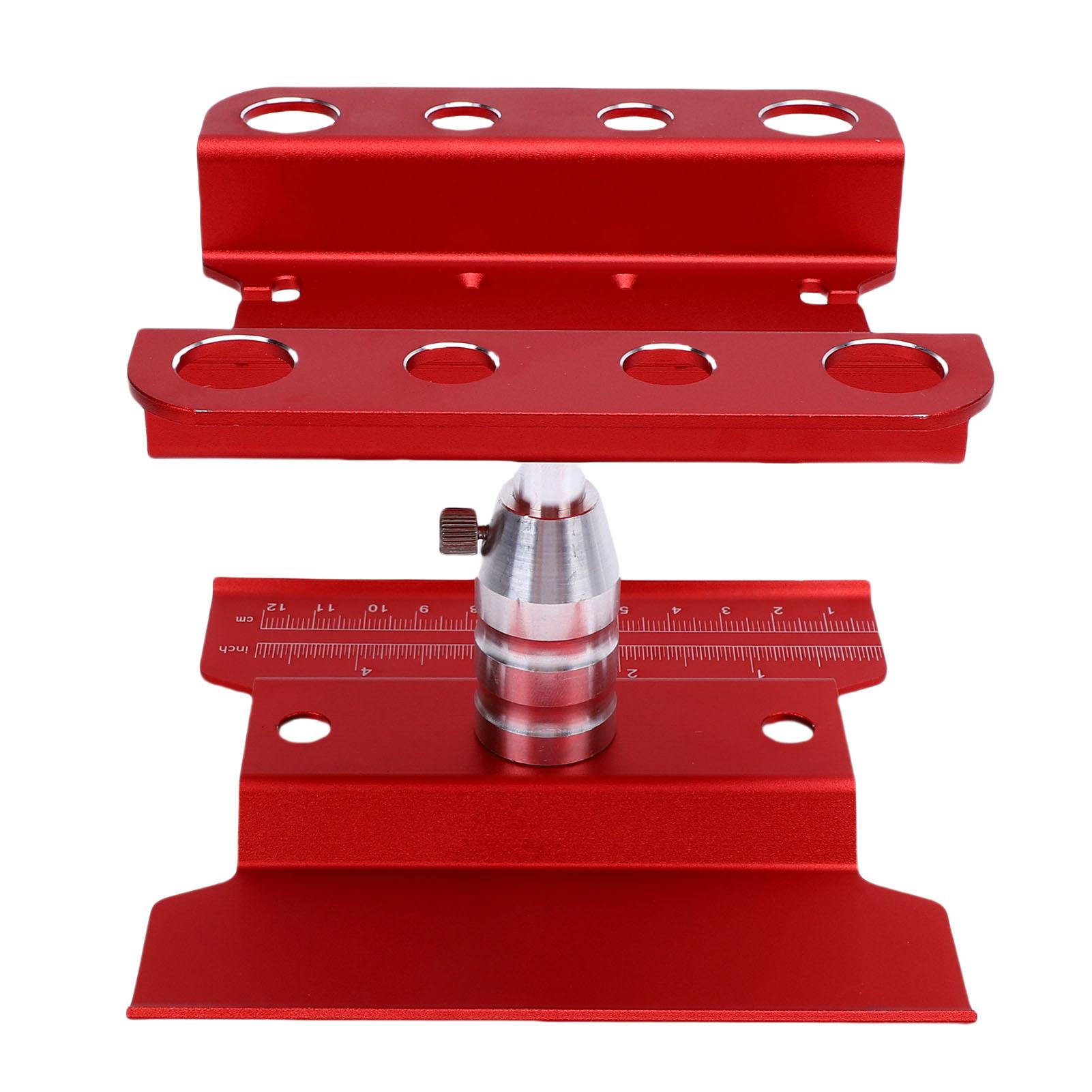 

RC Car Work Stand for 1 10 1 8 360 Degree Rotatable Maintenance Workstation Repair Table Red червоний