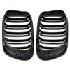 Kidney Heart Horse Front Kidney Grill For BMW 3 Series 1999-2001 E46 M3 323 i/is 325Ci 328 i/is/Ci 330Ci 2 Doors Grille