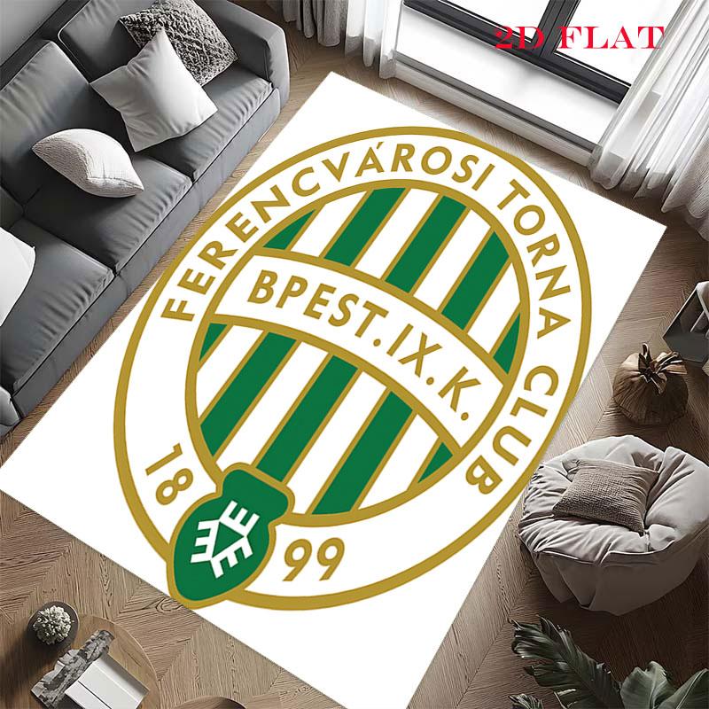 Ferencvaros Legacy Carpet Rug for Living Room Bedroom Home Sofa Decoration,Kids play Nonslip Floor Mat