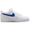 Chaussures de Skateboard Air Force 1 Homme Basse Blanc Bleu IV5732-100