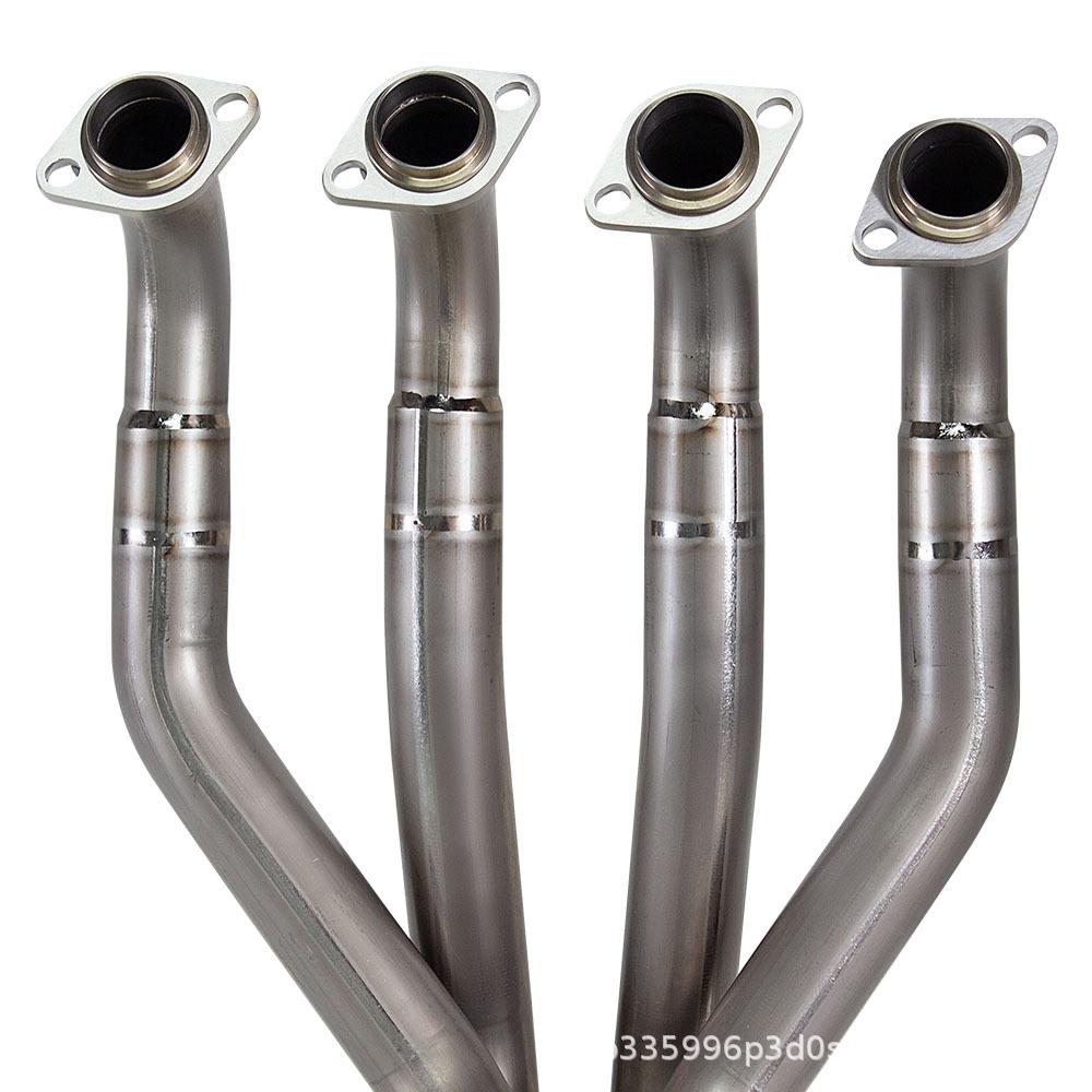 Kawasaki ZX6R Titanium Front Exhaust Pipe for 2021-2025 Models