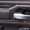Carbon Fiber Style Interior Door Handle Bowl Panel Cover Trim for Dodge Ram 1500 2019+ (2 Doors)