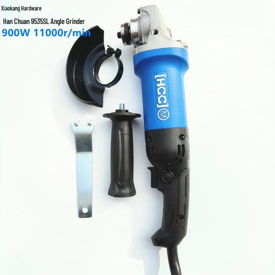Hanchuan High Power Angle Grinder 9533/9547/9535 for Household Grinding, Cutting, Polishing, and Grooving