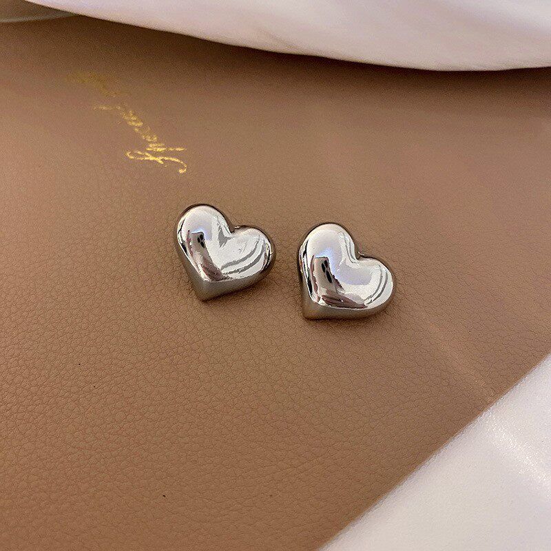 Fashion Multilayer Ring C- Shaped Stud Earrings for Women Minimalist Minority Design Earrings Fashionable Earrings Accessible Luxury Fancy
