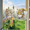 2pcs Gnome 2D Flat DIY Special Shape Hanging Diamond Art Kits Diamond Painting Set Wall Decor for Home & Windows