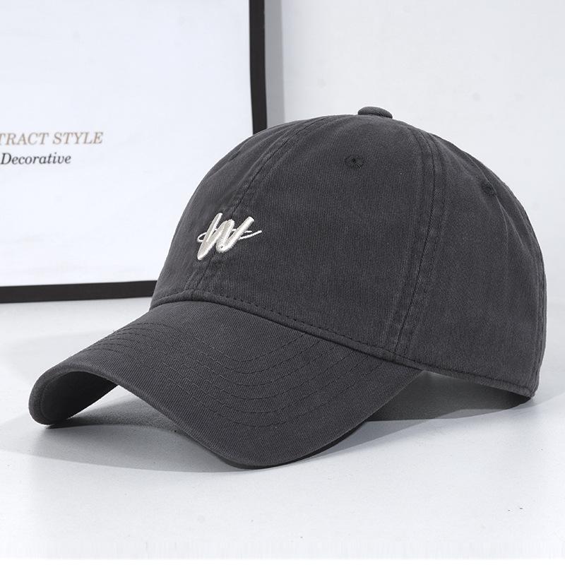 Şapka kadın yeni yumuşak üst derinleştirilmiş yumuşak üst beyzbol şapkası trend basit moda güneş koruyucu şapka