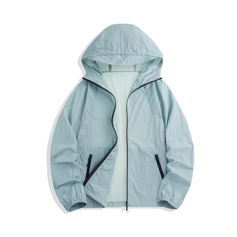 Wenhouu sunscreen clothing men's summer UPF100 + loose breathable sunscreen clothing women's outdoor light and cool sunscreen clothing