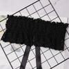 Elastic Bowknot Cinch Belt Elegant Dress Waistband Versatile Lace Waist Belt  for Women