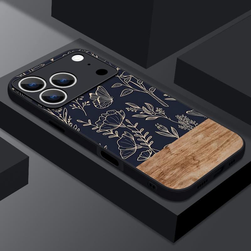 Ins Butterfly Flowers Case For iPhone 17 Pro Max Case iPhone 16 Pro Max 15 14 13 16E 17E Magnetic For Magsafe Hybrid Matte Cover
