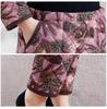 Chic Winter Cotton Outfit: Velvet-Lined Jacket & Pants Set for Middle-Aged and Elderly Women