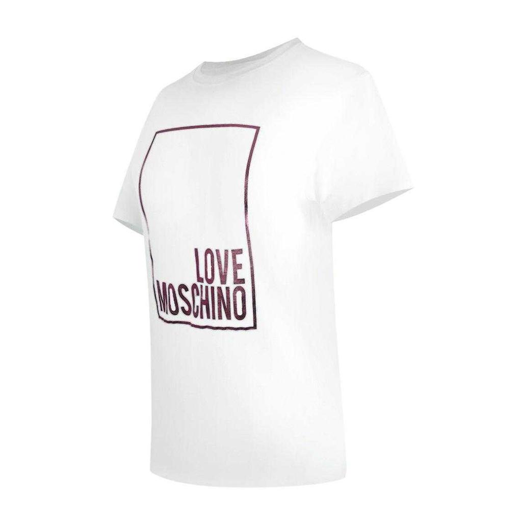 Love Moschino Womens/Ladies Love Shiny Heart Cotton T-Shirt