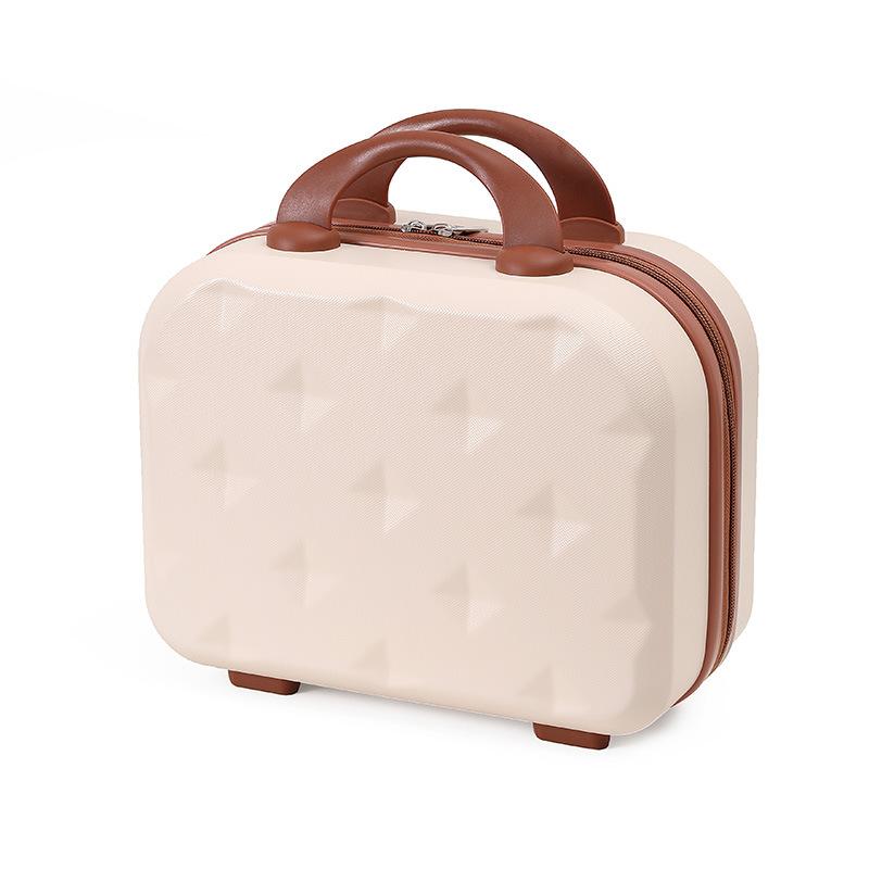 14-Inch suitcase, suitcase, sub-storage case, mini cosmetic case, cosmetic bag, cosmetic storage, retro style