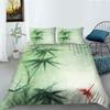 3D Natural Scenery Bedding Set, Landscape Printed Down Duvet and Pillowcase 2/3 Pieces, Washable and Quick Drying Home Decoration