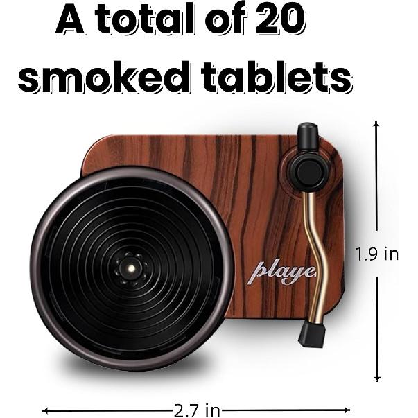 Car Air Freshener Vent Clips 20Pcs Vintage Record Player Album Cover Air Freshener, Spinning Record Design Car Decoration,Gift For Music Lovers