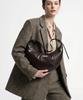 Chambros Basic Hobo Shoulder Bag [Brown]