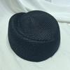Classic Straw Pillbox Hat Fedoras Sun Hat Fashion Painter Hat  Wedding Party