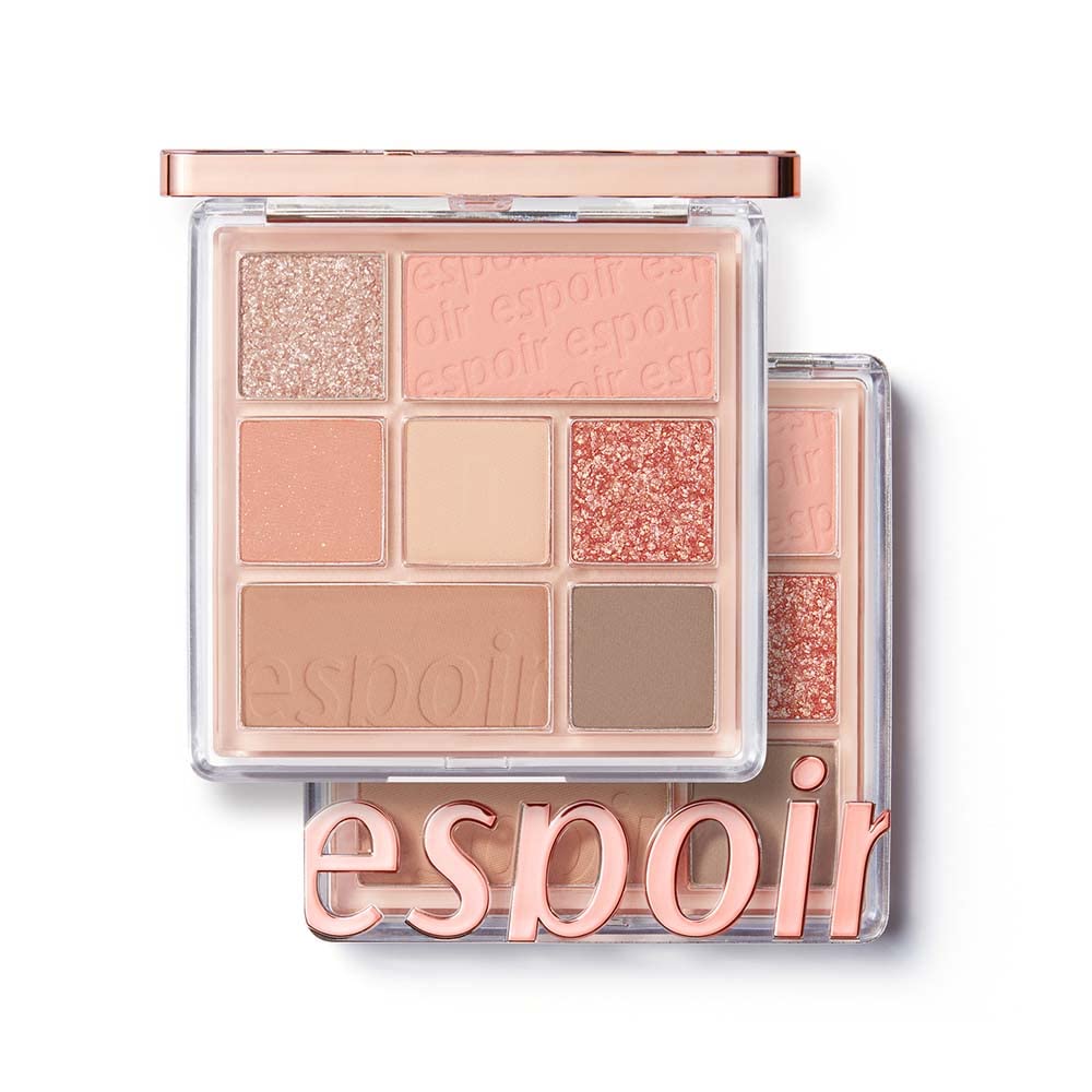 ESPOIR Real Eye Palette Eyeshadow REAL EYE PALETTE Korean Cosmetics ESPOIR Official 5 Apricot (No. Me) [Product]