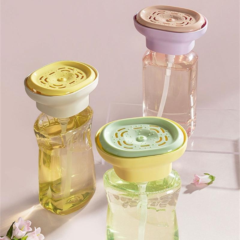 Hygienic Dishwashing Liquid Press Sink Hand Soap Dispenser Kitchen Detergent Presser Pump With Sponge Tray