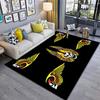 Gang Motorcycle enthusiasts Hells Angels Motorcycle Club carpet is suitable for living room and bedroom doormats office balcony decorative carpet V8