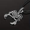 Scorpion King Pendant Necklace Men's Necklace New Fashion Metal Sliding Pendant Accessories Party Zircon