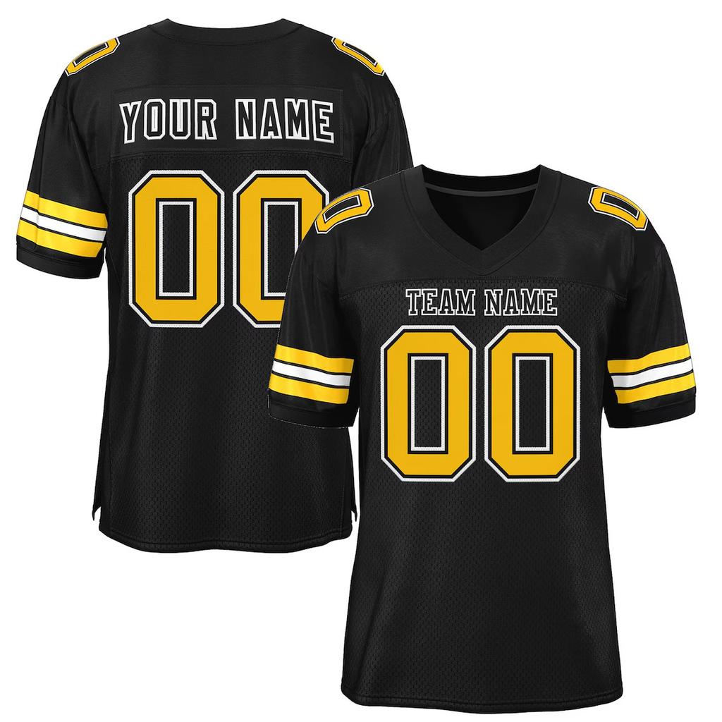 Football Jersey, Short-Sleeved American Football Jersey, Game Training Nfl Jersey, Pittsburgh Steelers