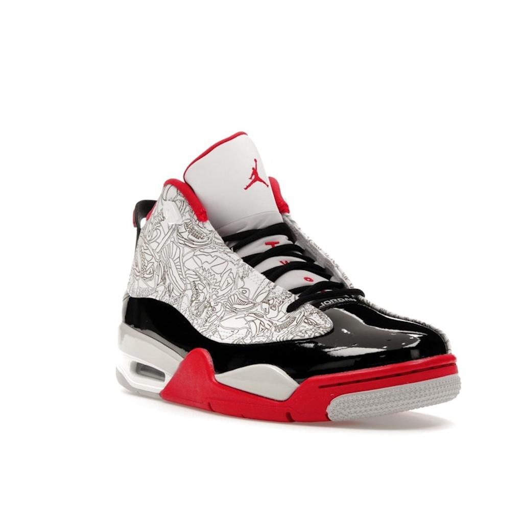 Air Jordan Dub Zero Varsity Red 2022 Herren Sneaker Weiß True-Rot Schwarz 311046-160