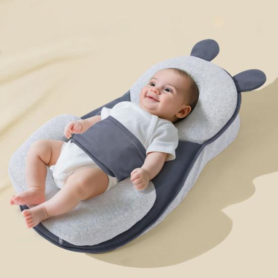 Baby Feeding Nursing Pillow Baby Bed Acid Reflux with Strap Breastfeeding Feeding Pillow Portable Support Cushion for Newborns Infant