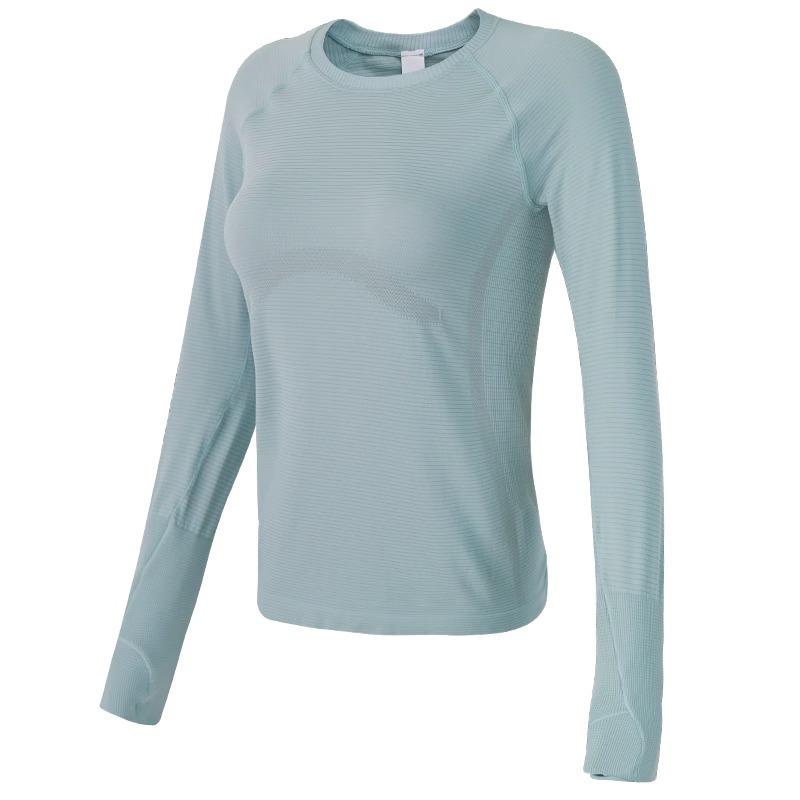 Women's Slim-Fit Long-Sleeve Yoga and Running Top for Autumn and Winter