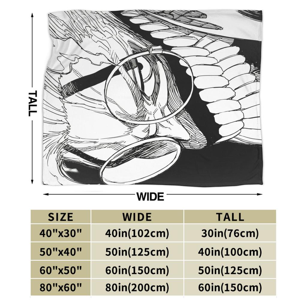 Anime Okarun Dandadan Blanket Soft Warm Comfortable Plush Throw Blanket For Couch Bed Picnic Flannel Bedspread Bed Cover