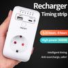 Smart Timing Socket Controller Automatic Power-off Programmable Countdown Timer Switch 230V Charger With USB Type-C