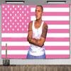 Amerikanischer Rap-Gott Hip-Hop-Musikflagge Eminem Wandteppiche Wandbehang Meme-Wandteppich Kunst Ästhetische Raumdekoration Schlafzimmer-Wandbehänge