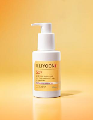 Illiyoon Hipoalergiczny Krem do Opalania Łatwy do Zmycia 150ml Spf50+