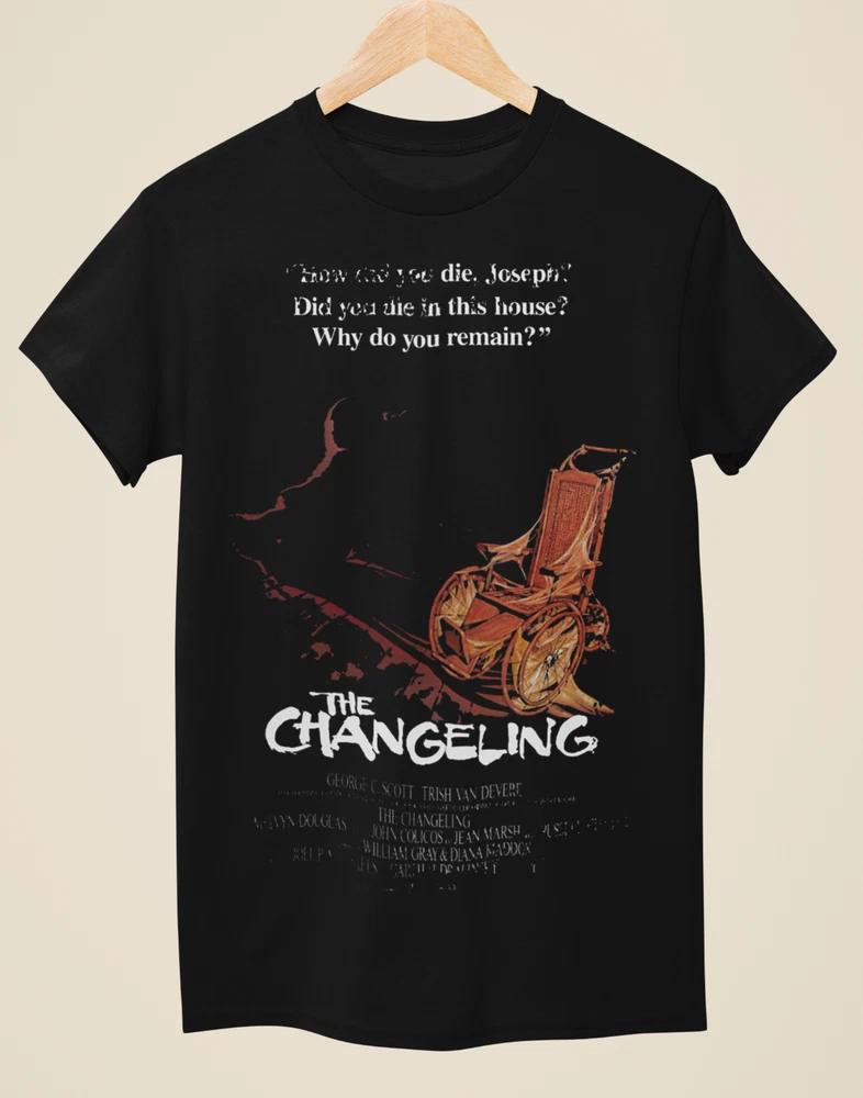 The Changeling Movie Poster Inspired Unisex Black TShirt S